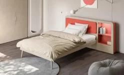 Mistral Cameretta in laminato opaco Cameretta letto a terra 02 scontata a PREZZI OUTLET- Camerette