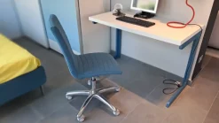 Discount Cameretta in laminato opaco Cameretta moretti blu Moretti compact scontata a PREZZI OUTLET Camerette