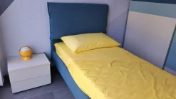 Discount Cameretta in laminato opaco Cameretta moretti blu Moretti compact scontata a PREZZI OUTLET Camerette