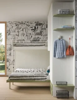 Cameretta in legno Room159 scontata a PREZZI OUTLET^Collezione esclusiva