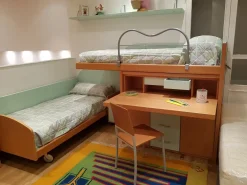 Dielle Cameretta in legno Wood scontata a PREZZI OUTLET- Camerette