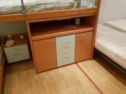 Dielle Cameretta in legno Wood scontata a PREZZI OUTLET- Camerette