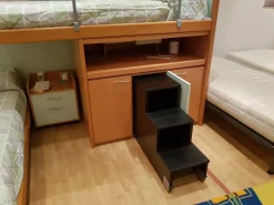 Dielle Cameretta in legno Wood scontata a PREZZI OUTLET- Camerette