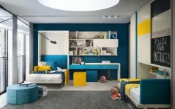 Clei Cameretta Kali 2200 letti a terra in offerta- Camerette