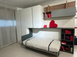 New Cameretta Kali board 120 in laminato opaco a prezzo Outlet Camerette