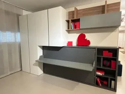 New Cameretta Kali board 120 in laminato opaco a prezzo Outlet Camerette