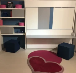 Sale Cameretta Kali duo board 2200 con letti a scomparsa in Offerta Outlet Camerette