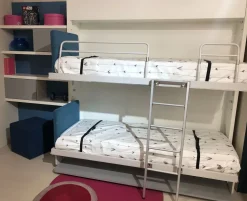 Sale Cameretta Kali duo board 2200 con letti a scomparsa in Offerta Outlet Camerette