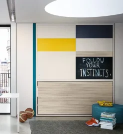 Clei Cameretta Kali ponte   con letto a ponte a prezzo Outlet- Camerette