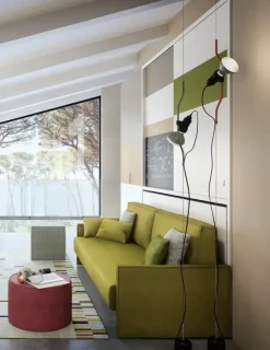 Clei Cameretta Kali ponte   con letto a ponte a prezzo Outlet- Camerette