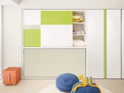 Clei Cameretta Kali ponte   con letto a ponte a prezzo Outlet- Camerette