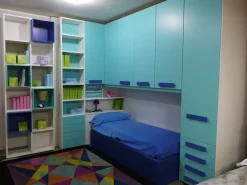 Cameretta Kids collection Moretti compact con letto a terra a prezzo Outlet^Moretti Compact Camerette Online