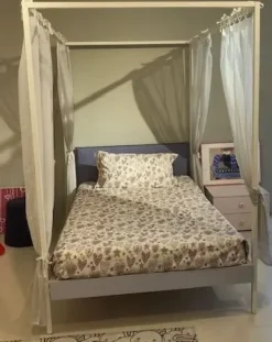 Battistella CAMERETTA Letto abaldacchino kap a PREZZI OUTLET- Camerette