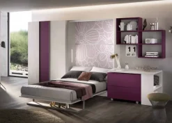 New Cameretta Letto fiore con letti a scomparsa in offerta Camerette