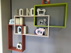 Doimo CityLine Cameretta Libreria over rise senza letto scontata- Camerette