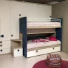Cameretta Merlino con letto a soppalco scorrevole in Offerta Outlet^Doimo CityLine