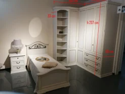 Discount Cameretta Mod meridiani con letto a terra a prezzo Outlet Camerette