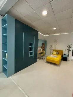 Moretti Compact Camerette Cameretta Moretti compact Moretti compact in laccato opaco in Offerta Outlet- Camerette