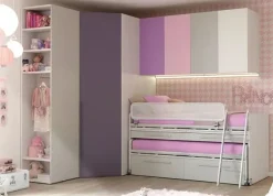 Clearance CAMERETTA Moretti comp.kc403 Moretti compact a PREZZI OUTLET Camerette