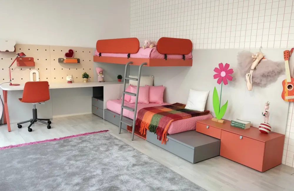 Battistella Cameretta Nidi con letto a castello a prezzo scontato- Camerette