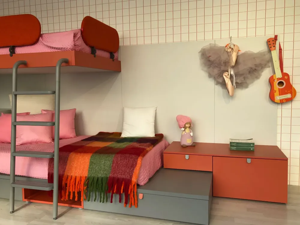 Battistella Cameretta Nidi con letto a castello a prezzo scontato- Camerette