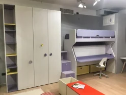 Sale Cameretta Nidi con letto a soppalco in Offerta Outlet Camerette