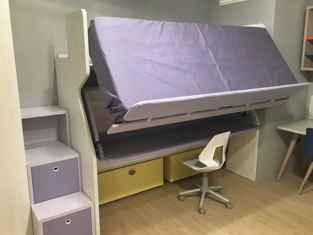Sale Cameretta Nidi con letto a soppalco in Offerta Outlet Camerette