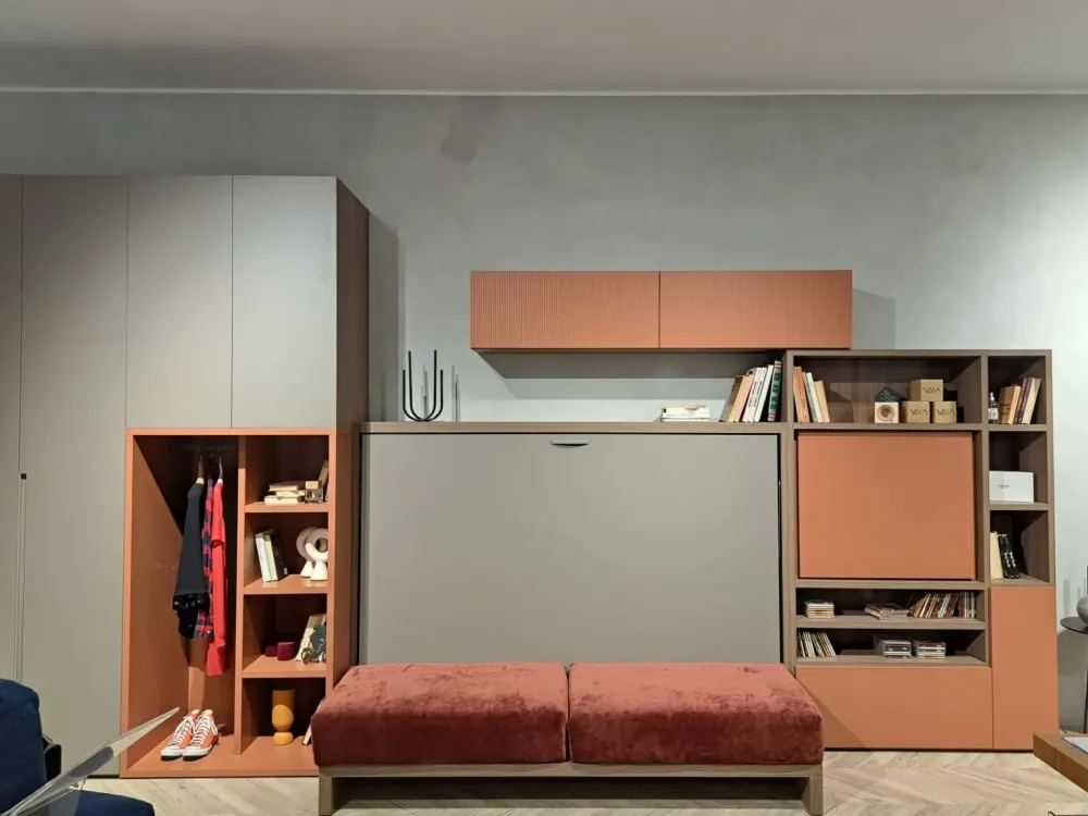 Clever Cameretta Nikai 120 con letti a scomparsa in offerta- Camerette
