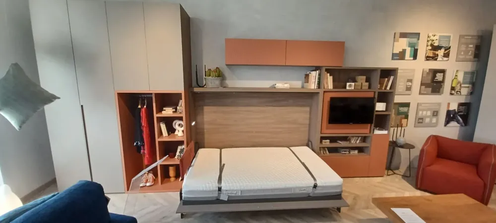 Clever Cameretta Nikai 120 con letti a scomparsa in offerta- Camerette