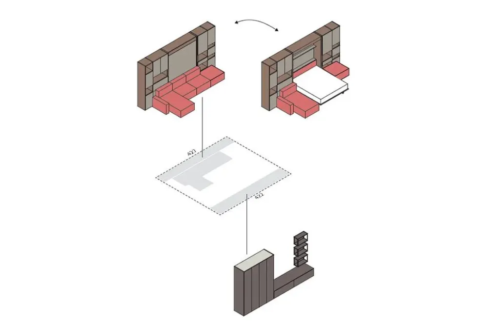 Cameretta Nobu * SCONTATA^Clever Sale