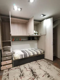Cameretta Ponte con letto a ponte in Offerta Outlet^Dielle Best