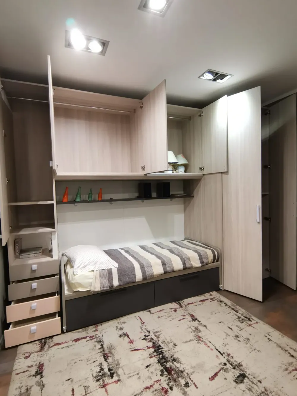 Cameretta Ponte con letto a ponte in Offerta Outlet^Dielle Best