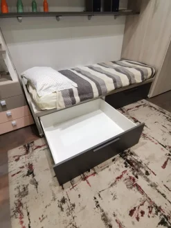 Cameretta Ponte con letto a ponte in Offerta Outlet^Dielle Best