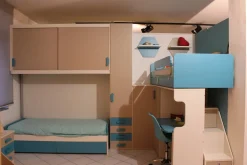 Furlan Cameretta Progetto cameretta con letto a ponte in offerta- Camerette