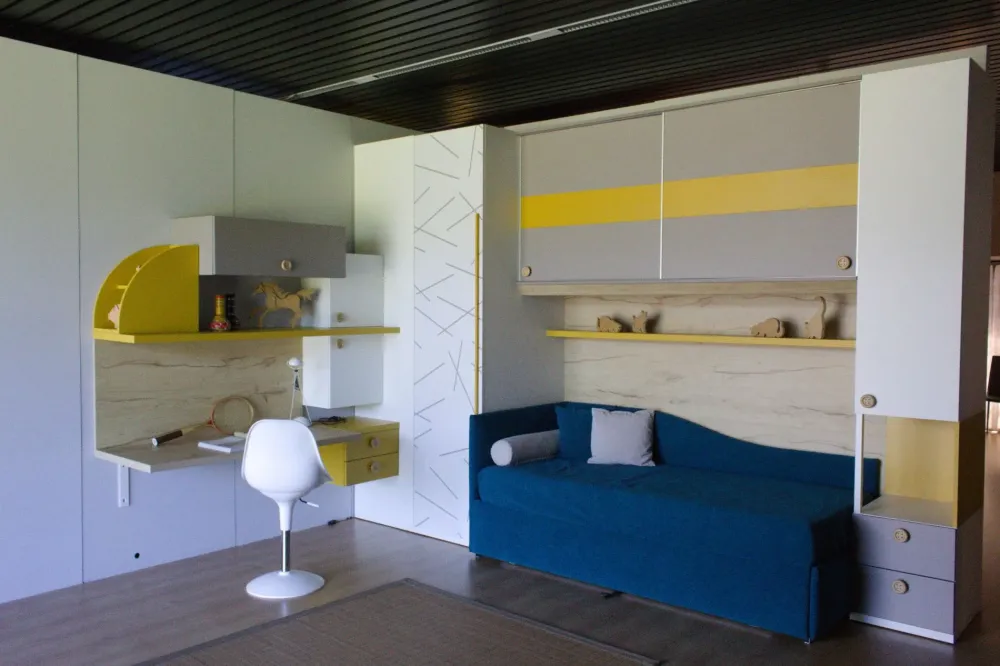 Doimo CityLine Cameretta Qik con letto a ponte in Offerta Outlet- Camerette