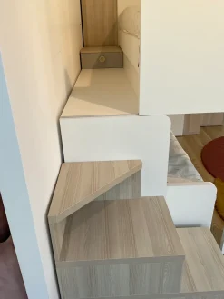 Cameretta Qik con letto a castello scorrevole in offerta^Doimo CityLine Discount