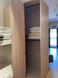 Cameretta Qik con letto a castello scorrevole in offerta^Doimo CityLine Discount