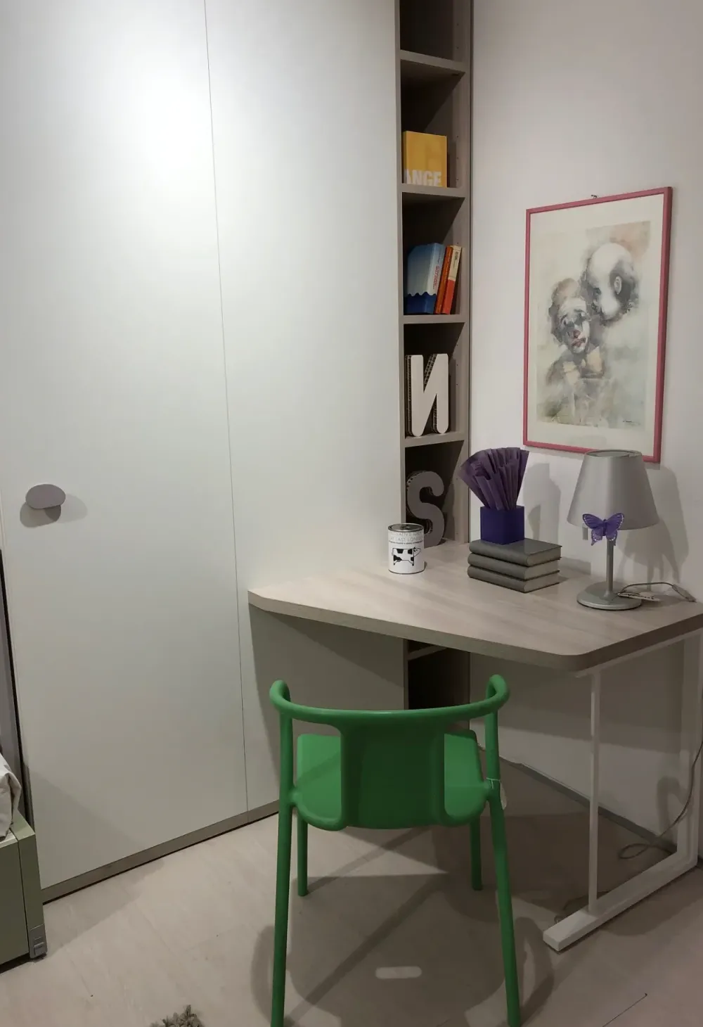 Cameretta Qik con letto a soppalco scontata^Doimo CityLine