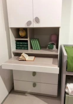 Cameretta Qik con letto a soppalco scontata^Doimo CityLine