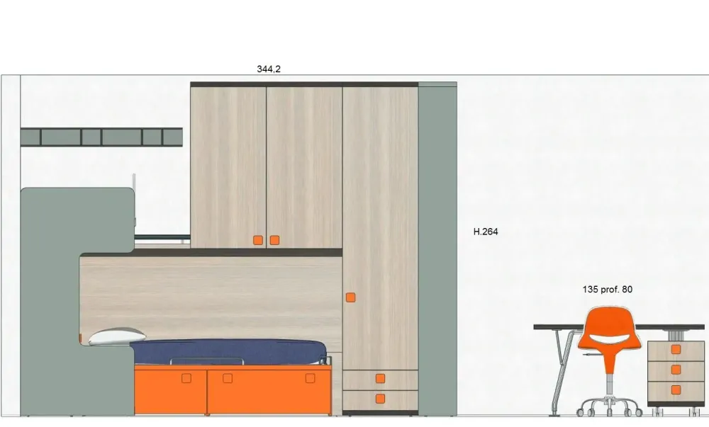 Cameretta Qik SCONTATA Camerette