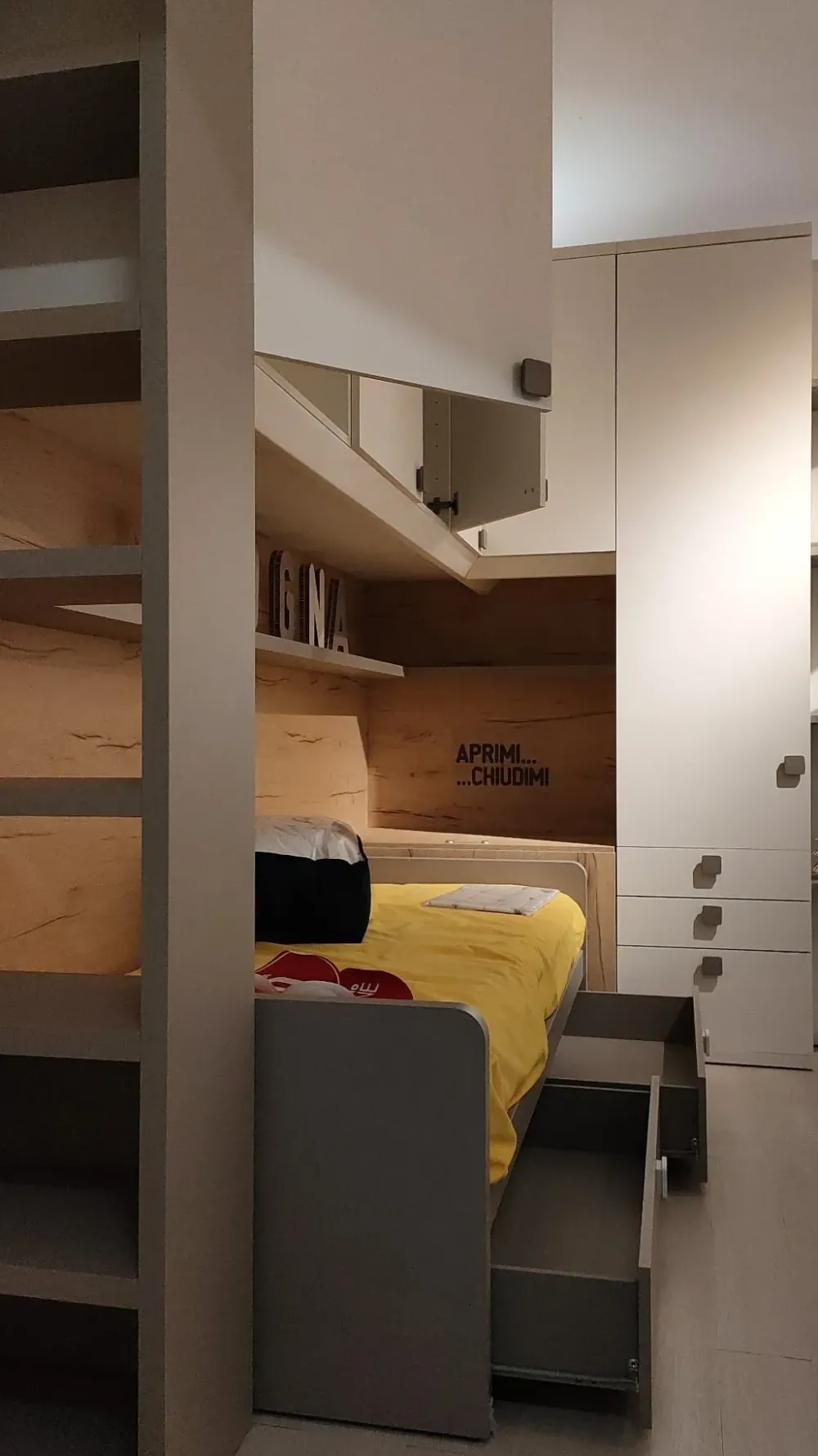 Sale Cameretta Quick ponte con letto a terra scontata Camerette