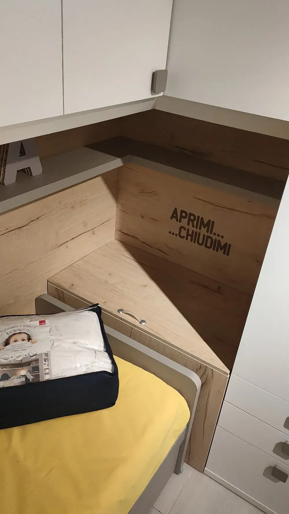 Sale Cameretta Quick ponte con letto a terra scontata Camerette