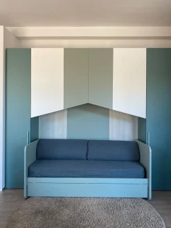 Cameretta Rialto in laminato opaco a prezzo Outlet^Colombini Casa Discount