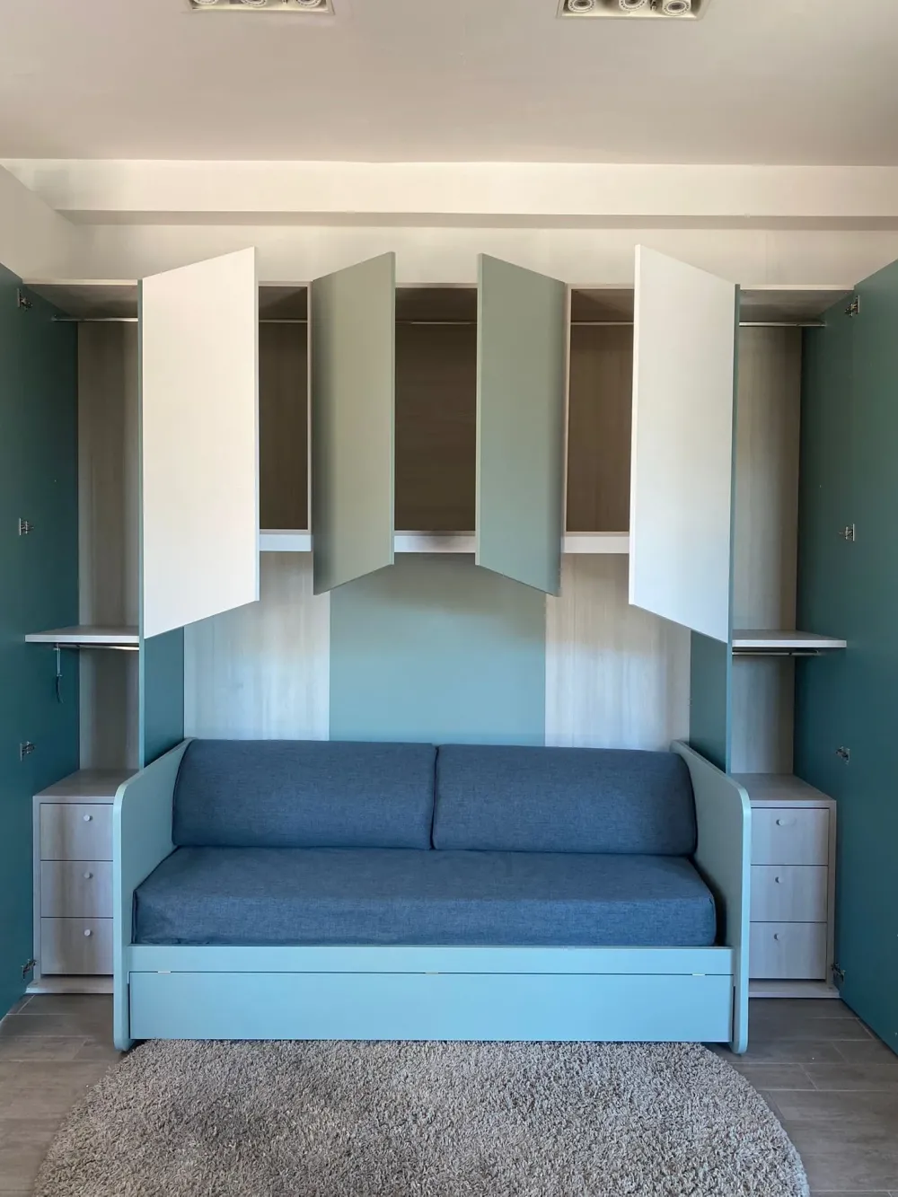 Cameretta Rialto in laminato opaco a prezzo Outlet^Colombini Casa Discount