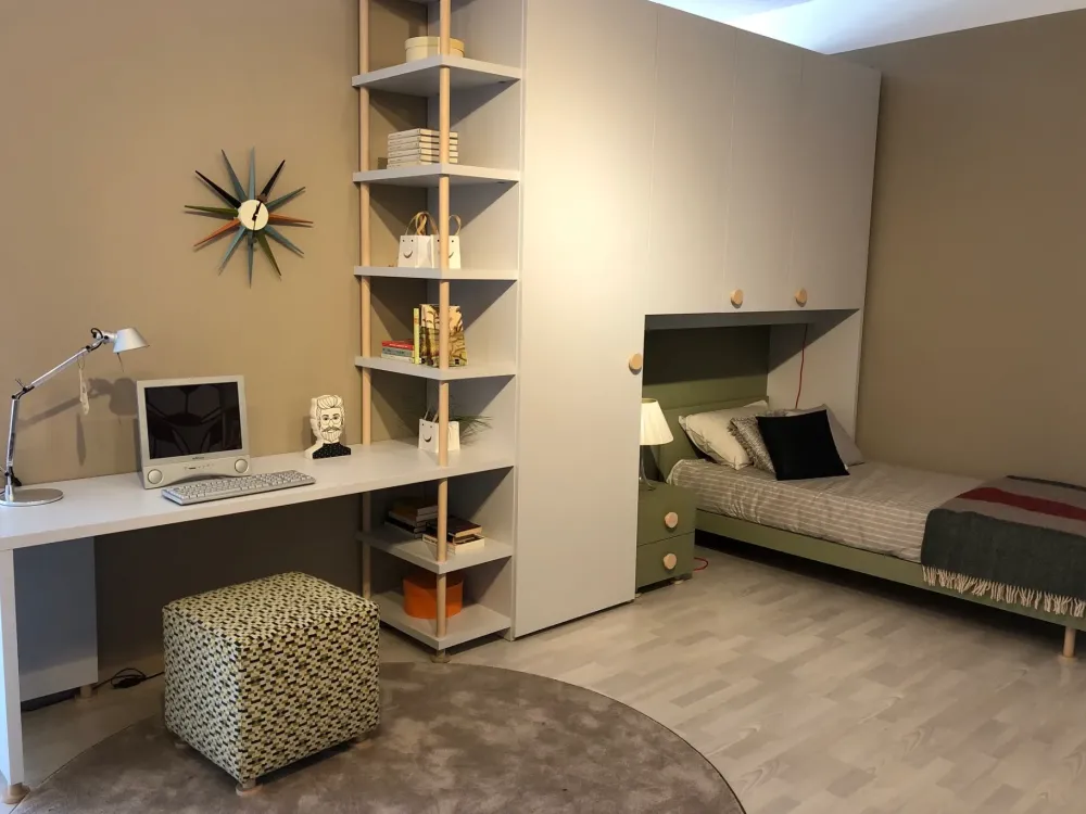 Erba Mobili Cameretta Ribe letti a terra scontata- Camerette