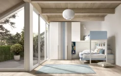 Collezione esclusiva Cameretta Room163 in legno in Offerta Outlet- Camerette