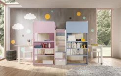 Collezione esclusiva Cameretta Room165  con letto a soppalco scontata- Camerette