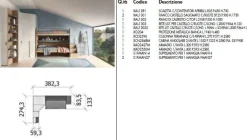 Cameretta Room160 con letto a castello in offerta^Collezione esclusiva Sale