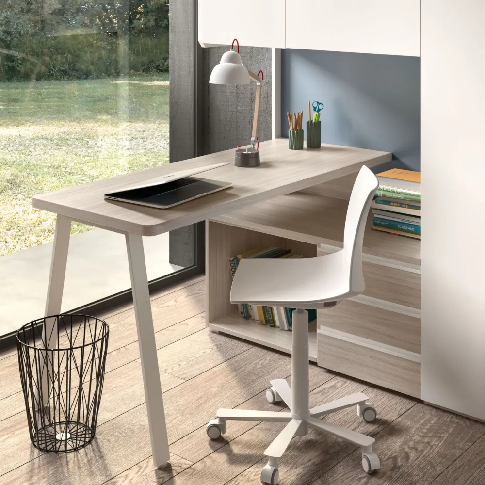 ZG Mobili Cameretta Room146 con letto a soppalco scorrevole in Offerta Outlet- Camerette