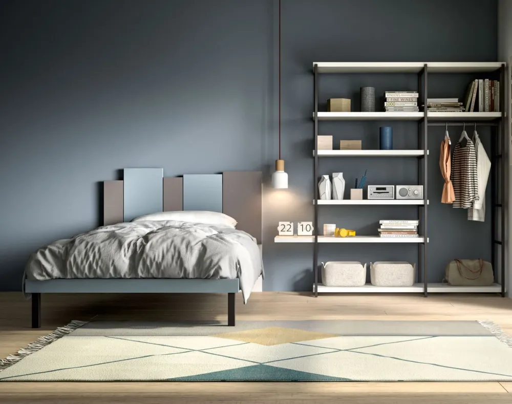 ZG Mobili Cameretta Room112 Zg: mobili in laminato materico, prezzo scontato!- Camerette